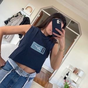 Cropped Rebook Vintage Tank